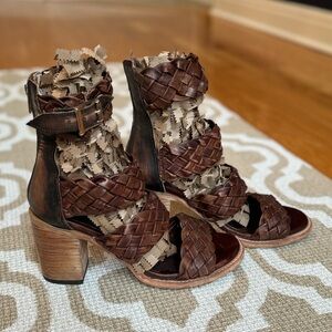 Freebird by Steven Bayou Cognac size 10